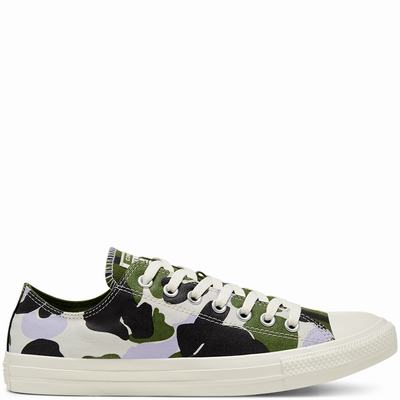 Converse Archive Prints Chuck Taylor All Star - Miesten Tennarit - Beige/Harmaat Violetit